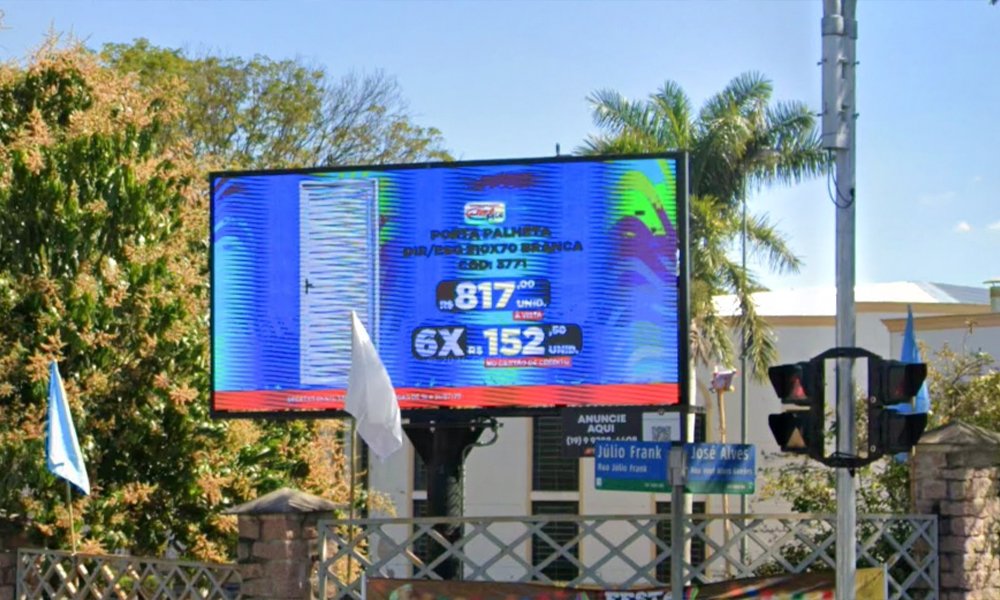 Painel de LED 01 em Jaguariúna